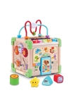 Cube nature interactif bois multi activités Vtech 1