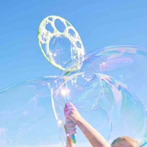 Mini pistolet à bulles à pile Oxybul