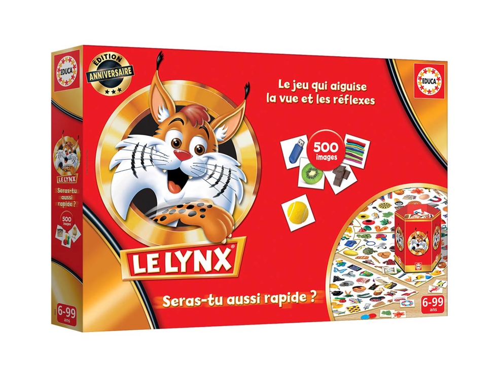 Jeu de société - Le lynx 500 images Educa Borras 1