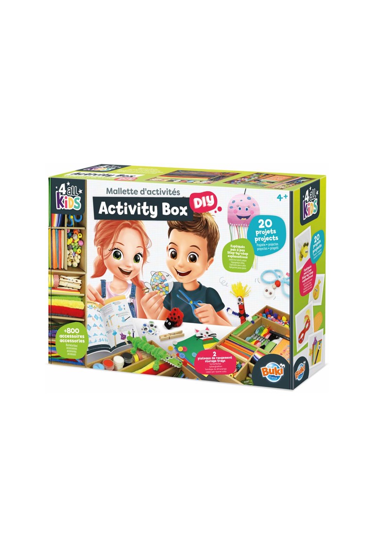 Mallette d'activités de loisirs créatifs, Buki 1