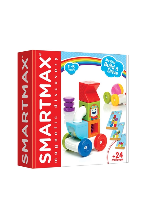 Jeu Magnétique Mon premier véhicule et 24 défis Smartmax 1