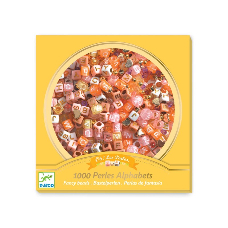 Djeco - 1000 Perles alphabet or Djeco - 5-8 ans