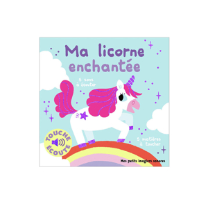 Livre Ma licorne enchantée à toucher - Gallimard Jeunesse 1