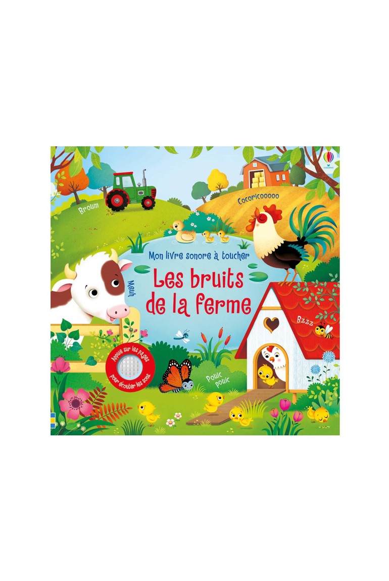 Livre Bruits de la ferme - Usborne 1