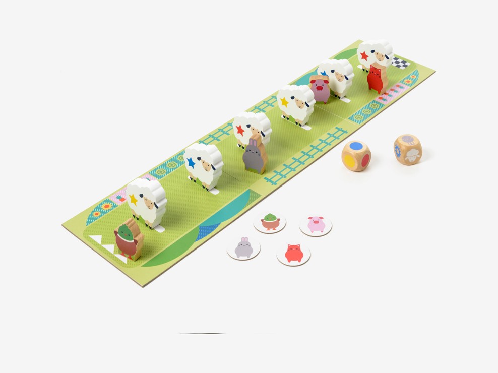 Jeu de société Saute Moutons Oxybul 2