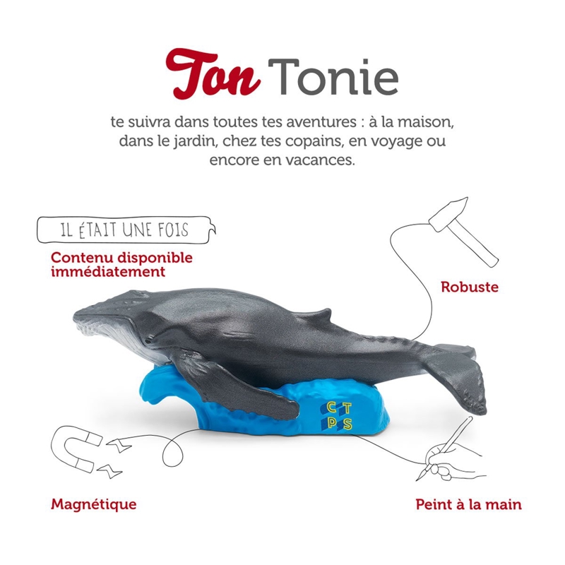Figurine Tonie, C'est toujours pas sorcier, plongée dans les océans Tonies -