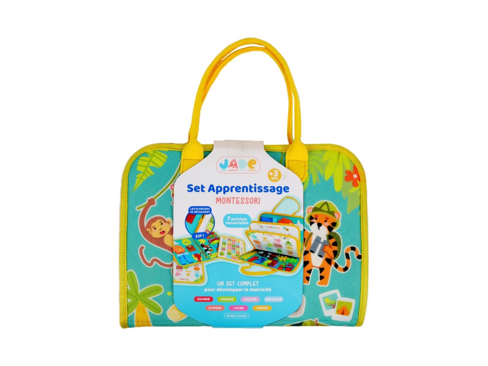 Valisette apprentissage Montessori 7 activités JADE 1