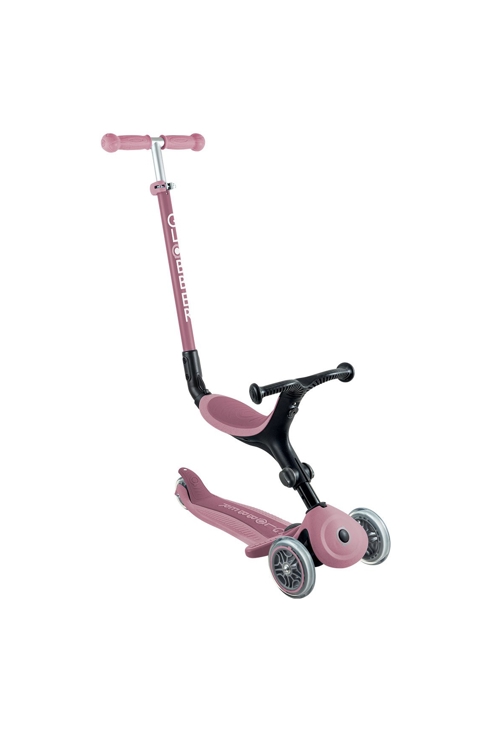 Trottinette évolutive go up sorty ecologic rose pastel Globber