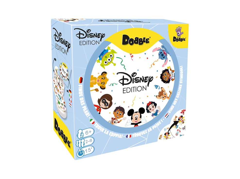 Jeu de cartes dobble disney Asmodée 1