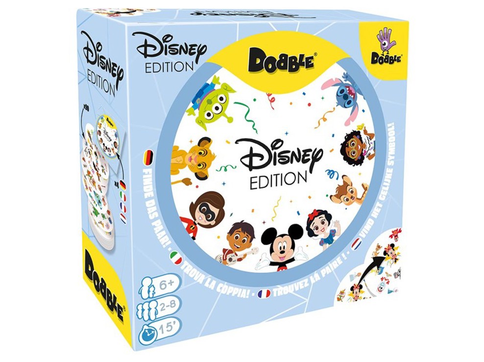 Jeu de cartes dobble disney Asmodée 1