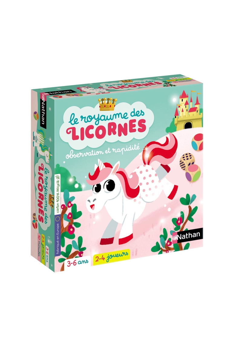 Jeu de société le royaume des licornes Nathan 1