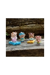 Lot de 4 personnages famille Renne Klorofil 2