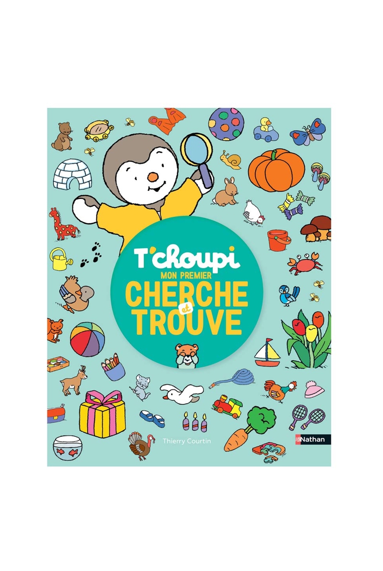 Livre Mon premier cherche et trouve t'choupi - Nathan Jeunesse 1
