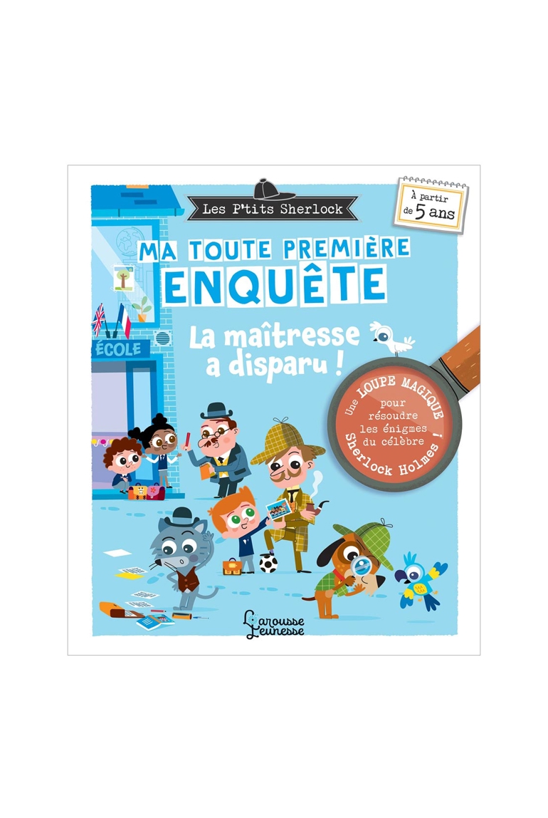 Livre Les Ptits Sherlock : ma toute première enquête ! Vol4 - Larousse Jeunesse 1