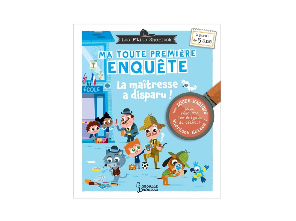 Livre Les Ptits Sherlock : ma toute première enquête ! Vol4 - Larousse Jeunesse 1