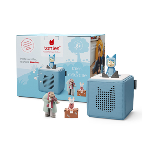 Toniebox Bleu Ciel, Bundle Ernest & Célestine Tonies 1