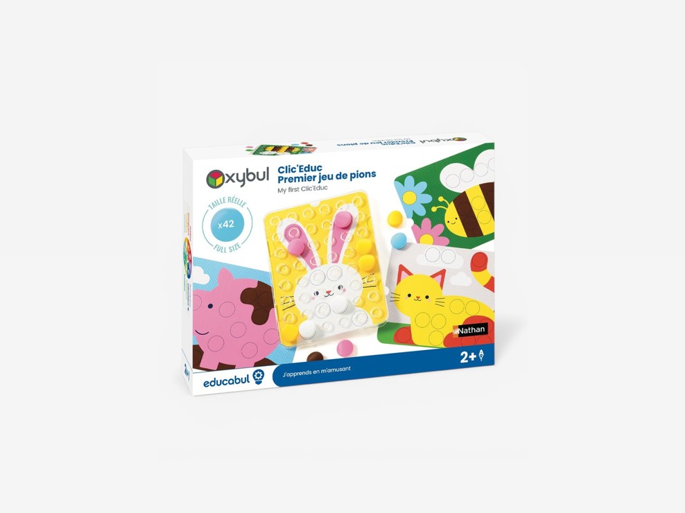 Clic Educ premier jeu de pions Oxybul 1