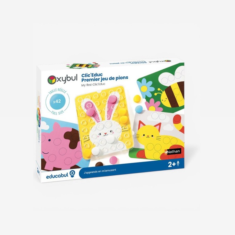 Clic Educ premier jeu de pions Oxybul