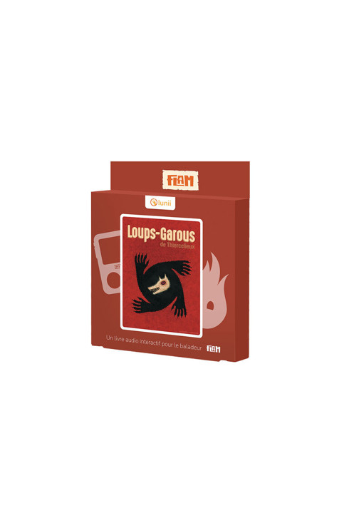 Livre audio interactif pour FLAM, Les loups-garous de Thiercelieux Lunii 1