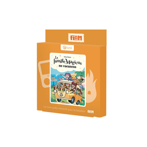 Livre audio interactif pour FLAM, La famille Magicus part en vacances Lunii 1