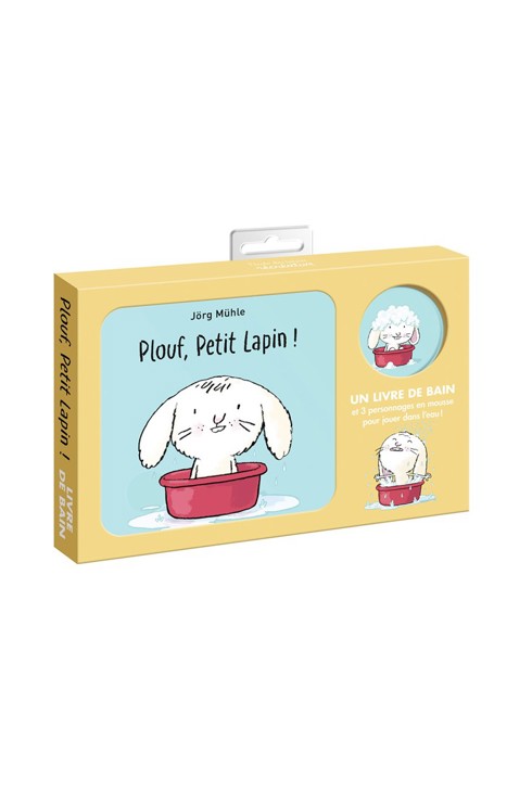 Livre Plouf, Petit Lapin ! Livre de bain 1