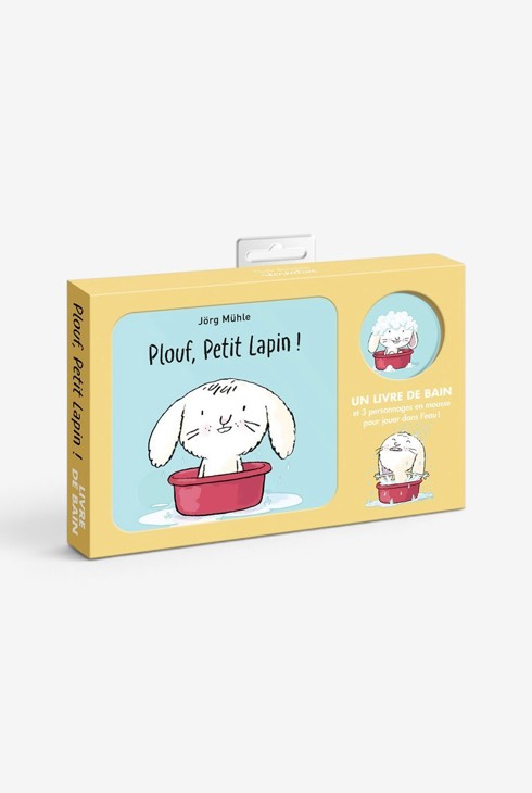 Livre Plouf, Petit Lapin ! Livre de bain 1