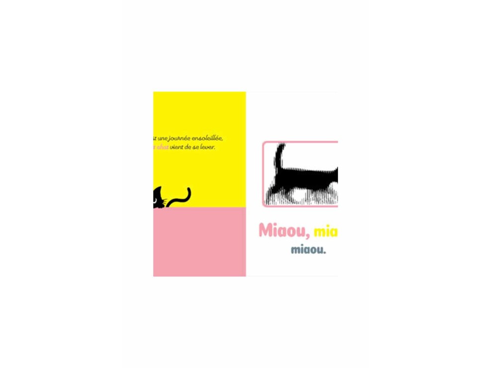 Livre Petit Chat, Mon premier livre cinémagique 2