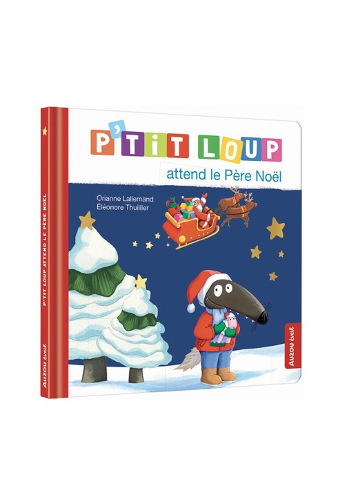 Livre P'tit loup attend le père Noël 1