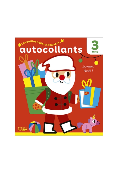 Livre Autocollants petites mains Joyeux Noël ! 1