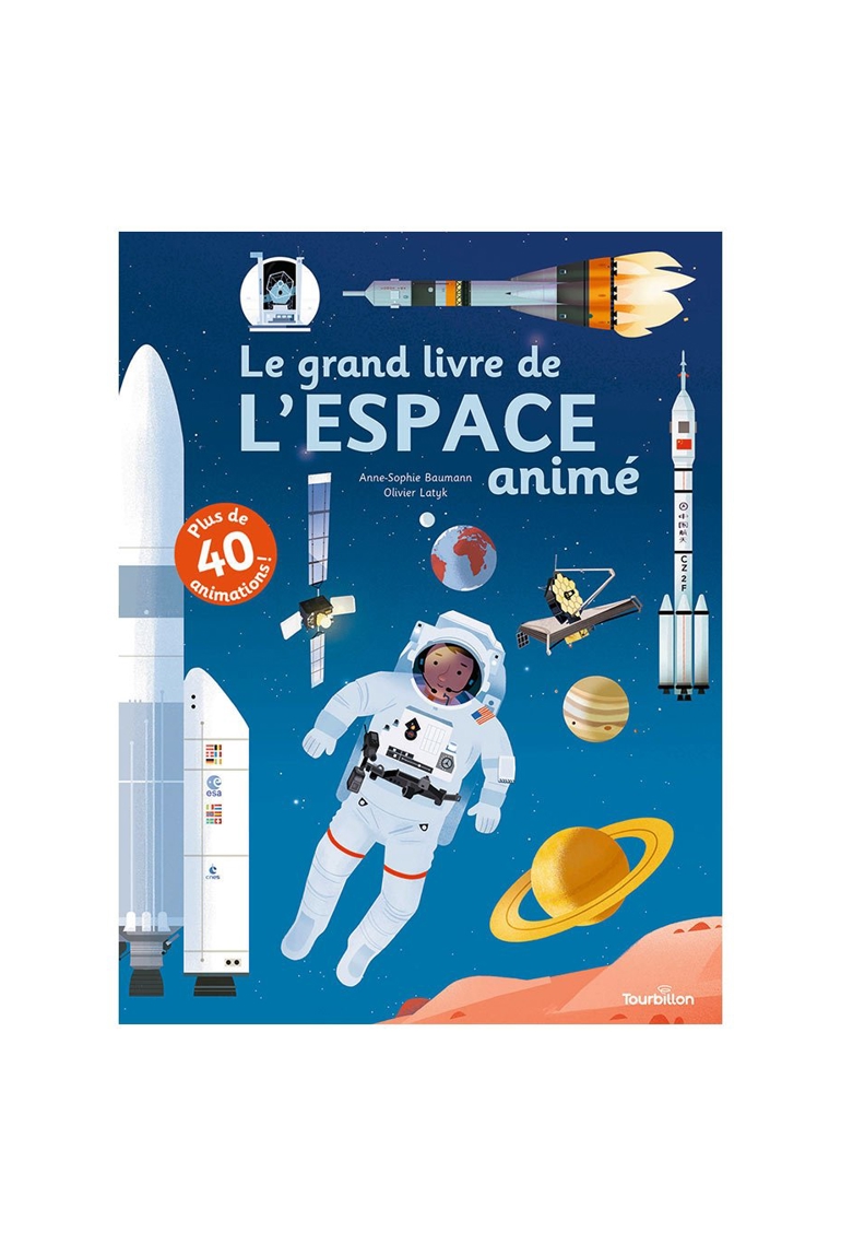 Livre Le grand livre de l'Espace animé 1