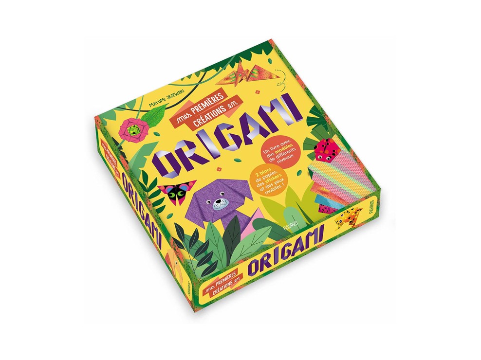 Coffret Mes premières créations en origami 1