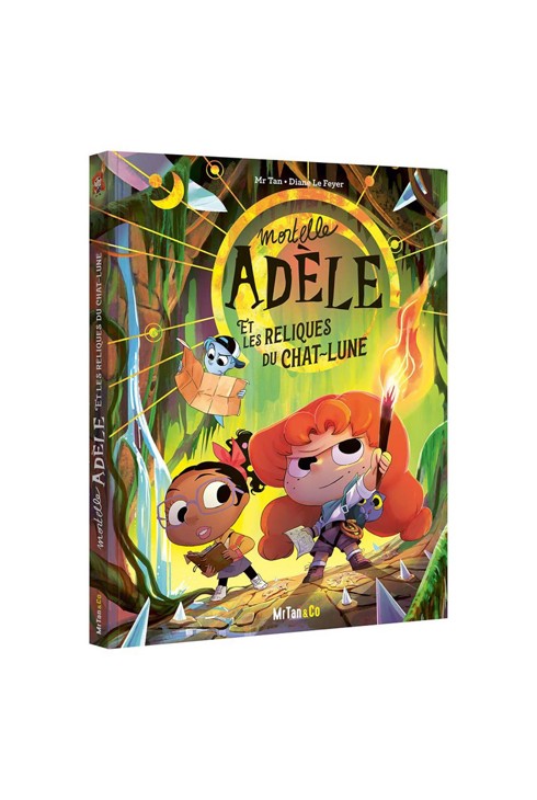 Livre BD Mortelle Adèle et les reliques du chat-lune, la grande aventure Tome 4 1
