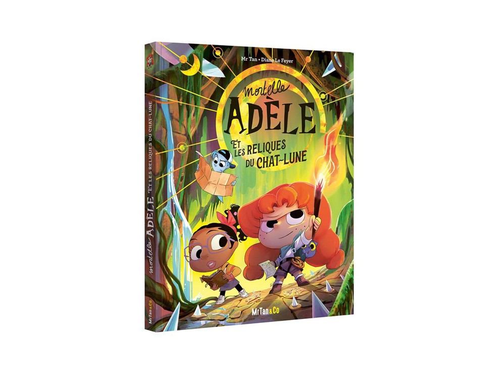 Livre BD Mortelle Adèle et les reliques du chat-lune, la grande aventure Tome 4 1