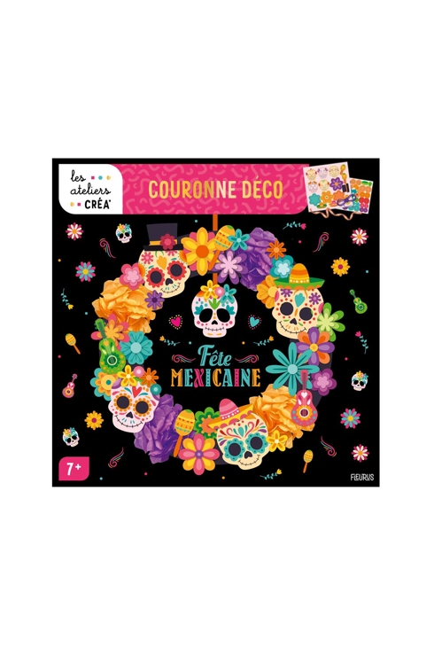 Livre Couronne déco, fête mexicaine - Fleurus 1