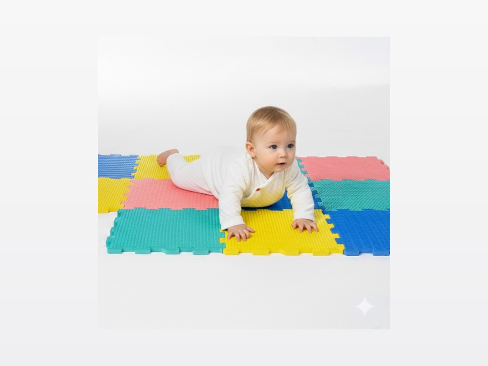 Tapis 12 dalles sensorielles Oxybul 2