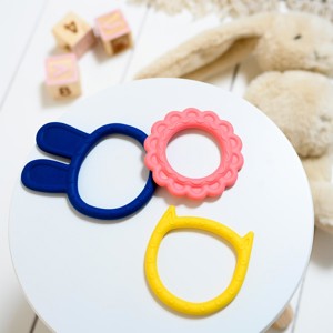 Lot de 3 anneaux de dentition souples Oxybul