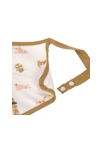 Lot de 2 bavoirs Medium Drop Little Mateys orange épice LASSIG 3