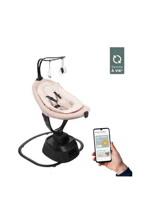 Balancelle Swoon évolution Connect Mocca BABYMOOV 1