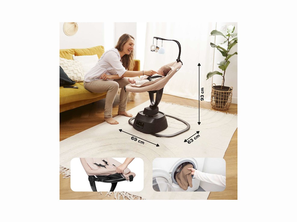 Balancelle Swoon évolution Connect Mocca BABYMOOV 2