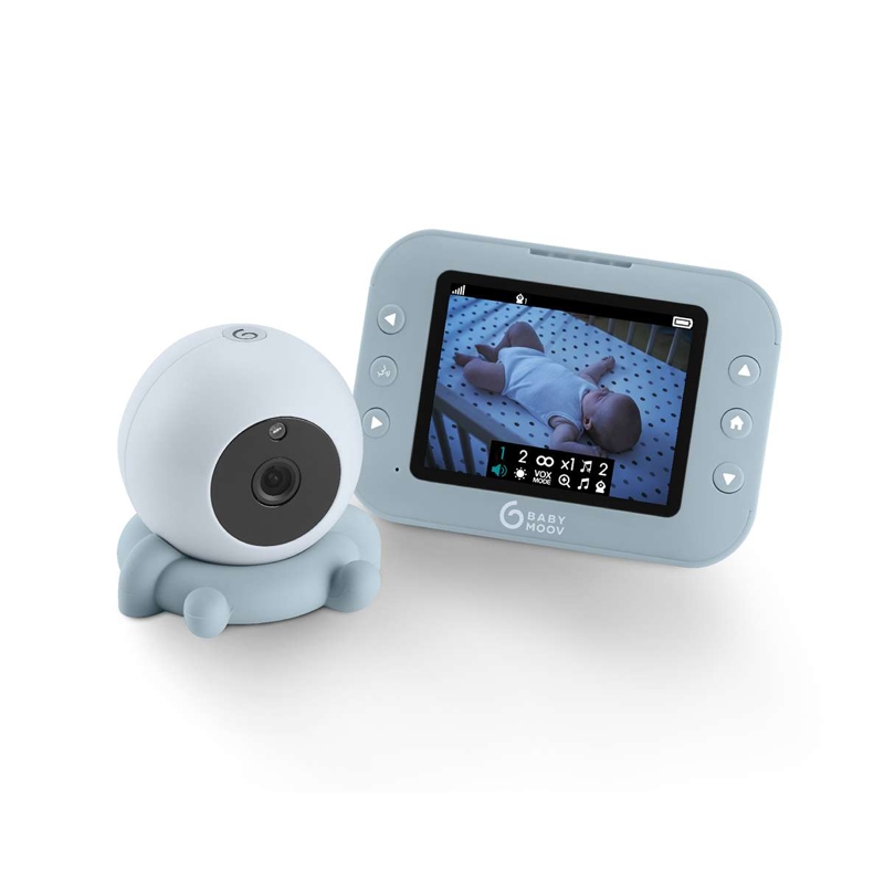 Babymoov - Babyphone vidéo Yoo Roll bleu BABYMOOV - Dès la naissance - IDKids