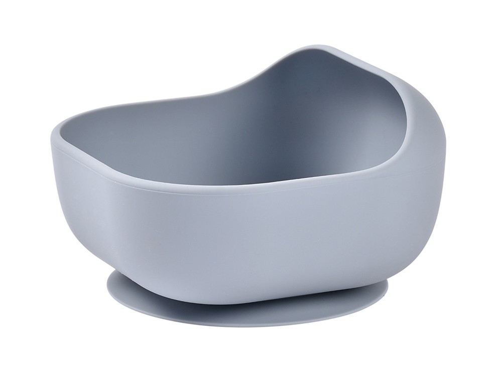 Bol en silicone avec ventouse Gris BEABA 2