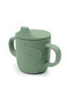 Tasse d'apprentissage Elphee vert Peekaboo Done By Deer 1
