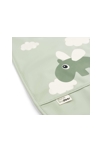 Bavoir velcro Happy clouds Vert Done By Deer 2