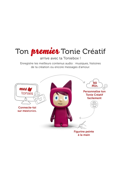 Conteuse Toniebox mon premier coffret cassis