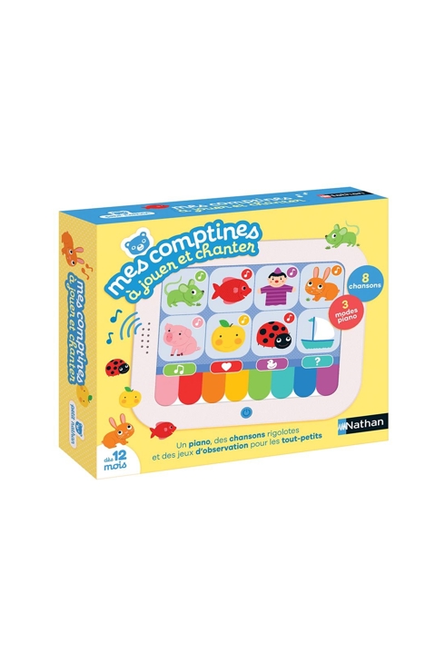 Mes comptines à jouer et à chanter Nathan 1