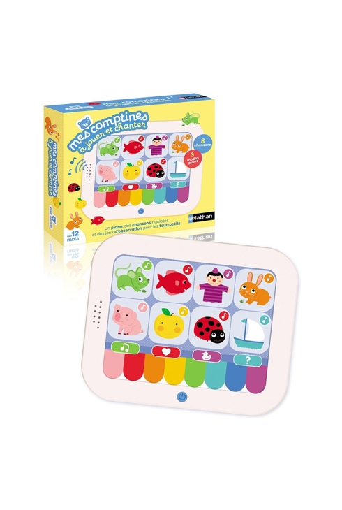 Mes comptines à jouer et à chanter Nathan 2