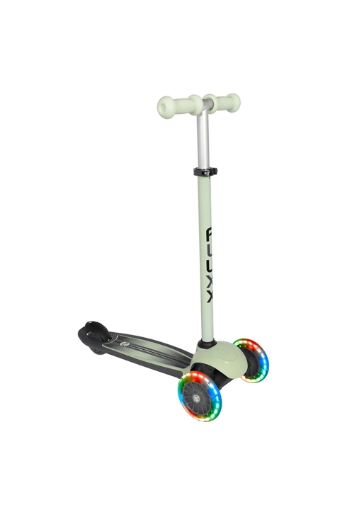 Trottinette 3 Roues lumineuses verte Fluxx 1