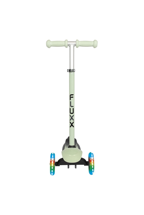Trottinette 3 Roues lumineuses verte Fluxx