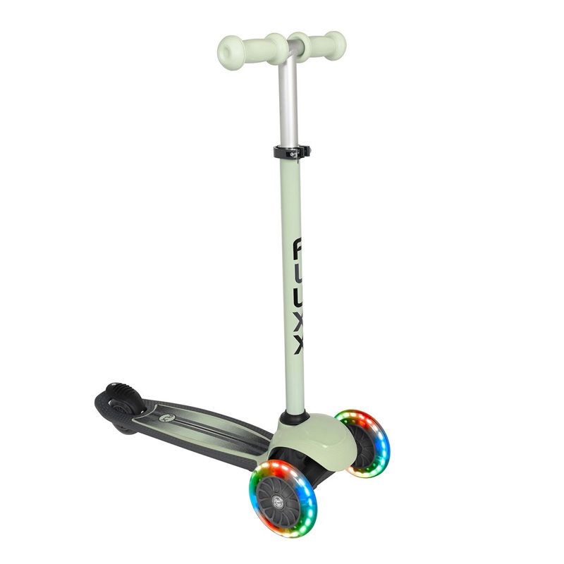 Trottinette 3 Roues lumineuses verte Fluxx