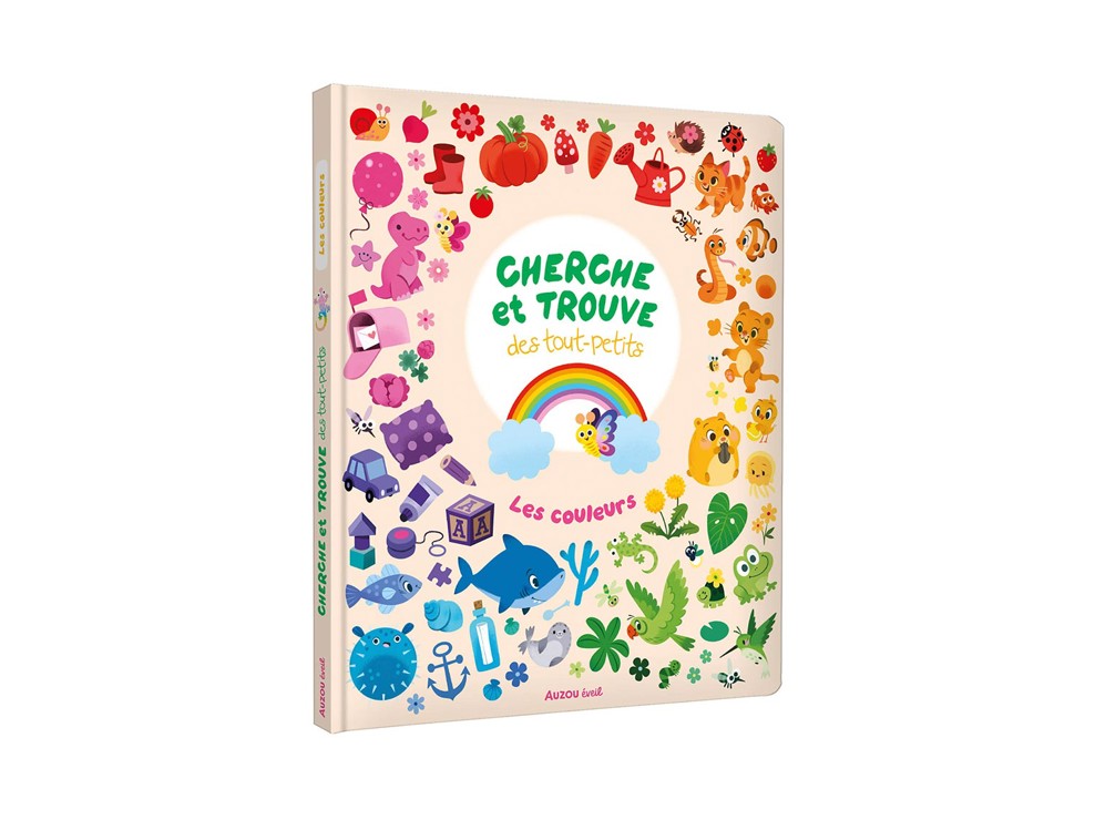 Livre Cherche et trouve des tout-petits, les couleurs 1